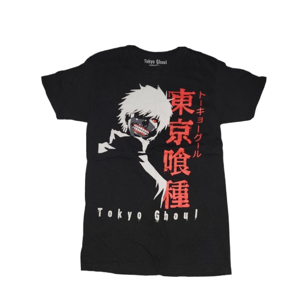 Tokyo Ghoul T Shirt Adult Small Black‎ Red White Size S Anime Funimation